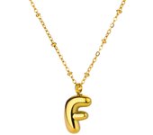 Initial Letter Necklace For Women Waterproof Gold Color Alphabet Necklaces 2024 Trend Stainless Steel Jewelry Freeshipping Items