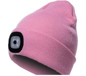 Gorro de DOT con Luz LED, gorro brillante, gorro brillante con Luz, gorro brillante para melocotón Nocturna, gorro brillante.