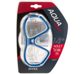 INTEX - Gafas de buceo adulto | Máscara  Reef Rider Adulto | Lente Policarbonato Antigolpes | Visión Panorámica | Ajuste Cómodo +14 Años