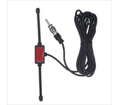 Antena de radio FM DAB, Conector de enchufe de audio aéreo dipolo, montaje de pared adhesivo para RECEPTOR ESTÉREO Universal,