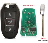 jinyuqin NEW Smart Keyless Go Remote Key 433Mhz For Peugeot 308 408 508 5008 Citroen C4 C4L DS4 DS5 4A ID46 434MHz Keyless