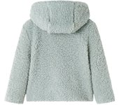 Chaqueta Infantil con capucha Melo sintético borreguito Verde Menta 92 Nueva chaqueta Cálida de invierno.