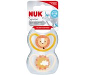 NUK SPACE CHUPETES SILICONA 6-18 M 2 U