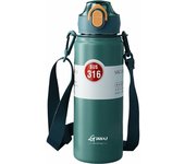 Termo GIANXI De 800ml En Arce Inoxidizable Con De Paja Y Tapa Para Uso Doméstico Y Cocina Portátil Para Café Y Agua