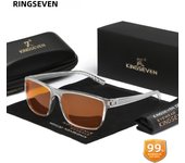 KINGSEVEN Brand 99% Anti-Blue Ray Glasses Eyeglasses Men Women Computer Blue Light Blocking Transparent Orange Lens Eyewear