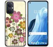 Funda Silicona para Oppo Reno 8 Lite 5G diseño Primavera En Flor Dibujos