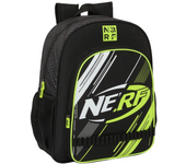 Mochila Junior Adaptable a Carro Nerf "Get Ready" 32X38X12Cm (Safta 612440640)