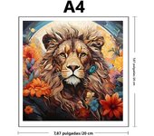 Wooden Puzzle Lion Unique 3D Animal Adult and Children's Puzzle Toy Wooden Montessori Toy Children's Wooden Puzzle Gift