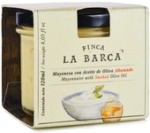 Finca la Barca - Mayonesa con Aceite de Oliva Ahumado (Tarro de Cristal - 120 ml)