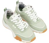 Zapatillas deportivas Anekke Memories - Sneakers de mujer - Color verde - Estilo retro - Cierre con cordones - Plantilla extraíble