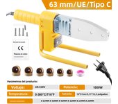800/1000W Pipe Welding Machine 220V Pipe Welding Iron PB/PP/PE/PPR Pipe Welding Tools, Home Water Pipe Plastic Welding Tools