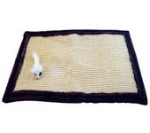 Ibañez IBAÑEZ Alfombra Rascadora para Gatos - Práctico y Ahorra Espacio
