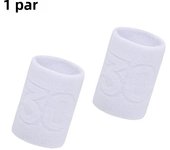1 Pair Cotton Elastic Wristband Support Basketball Wrist Brace Wraps Men Kids Gym Fitness Powerlifting Tennis Sweat Absorption