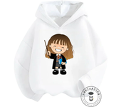 Cozy Up with Harry Potter Children Soft Hoodies with Charming Q-Version Art Great for Casual Wear and Outdoor Fun in fall winter