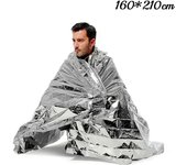 Hypothermia rescue first aid kit camp keep foil mylar lifesave warm heat bushcraft outdoor thermal dry emergent blanket survive