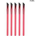 Upgrade Blade Eyeliner Ultra Thin Fine Angle Flat Eyebrow Brush Under The Eyes Place Makeup Brush Precise Detail Brush