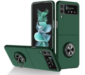 For Galaxy Z Flip 3 4 5 Case Shockproof Armor Magnet Ring Kickstand Bracket Back Cover Case For Samsung Galaxy Flip 1 2 5G Cases