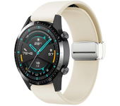 20mm 22mm Watch Strap For Samsung Galaxy watch 6/4/5 pro/classic/3/gear s3 Silicone Magnetic bracelet Huawei watch gt 4 2 3 band