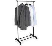 C.A - Perchero Extensible de Acero Inoxidable - Organizador Versátil Ajustable para Ropa y Zapatos - Fácil Instalación - Diseño Elegante