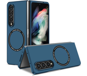 Case for Galaxy Z Fold 5 3 4 2 1 Magnetic Wireless Charging Drop Protection Anti Scratch Hard Cover Case for Z Fold Black Green