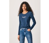 Pepe Jeans | Mujer | Camiseta New Virginia Ls N marino