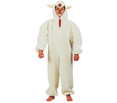 Disfraz Infantil Ovejita Peluche T-4 (9-11 Años) (Creaciones Llopis 3002-4)