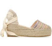 MACARENA Alapargata rafia multicolor mujer