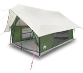 vidaXL Tienda de campaña para 5 personas impermeable verde