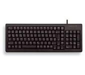 Teclado cherry slim reducida pad numerico usb negro