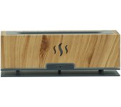 Deshumidificador Humidificador con Llama, Difusor de Aroma con Efecto de Llama, Difusor de Aceites Esenciales de 200ML con Luz de 2 Colores para Yoga En La Oficina En El Hogar - Apagado Automático Sin Agua