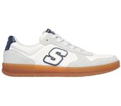 Skechers 210961_OFWT Zapatillas deportivas para hombre blancas en piel y textil 82339