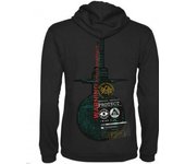 Sudadera con Cremallera Call of Duty Cold War Protect Negro Talla XL