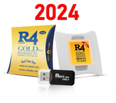 2024 R4 SDHC Adapter Flash Card 6000 in 1 Fits 3DS DSL XL/LL Secure Digital Memory Card Game Card Burning Card Game Accessories