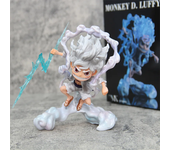 15cm One Piece Anime SD Fruit Awakening Luffy Nika Figure Gear 5 Doll Q Version Statue PVC Model Collection Decoration Toy Gift