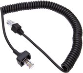 8 Pin Microphone Cord Handheld Speaker Cable Heavy Duty Coiled Walkie Talkie Part for Kenwood KMC-32 KMC-35 KMC-36 MC-59 KMC -27