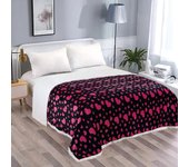 STARLEY-Manta de Borreguito Sherpa, Manta de Franela Reversible,Mantas Polar Invierno de Sherpa Multiuso con Microfibra Extra Suave y Borreguitos,Cálida,para Sofá, Dormitorio y Viaje,3 medidas,130x160cm,160x220cm y 220x240cm