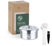 Reusable Coffee Capsule for Delta Q MINI QOOL Machine Stainless Steel Espresso Coffee Filters Kitchen Coffee Pods