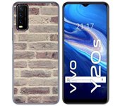 Tumundosmartphone Funda Gel Tpu para Vivo Y20s / Y11s diseño Ladrillo 01 Dibujos