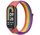 Nylon Loop Strap For Xiaomi Mi Band 8 7 6 5 4 3 Bracelet SmartWatch Wristband Replacement Sport Pulsera Watchband Miband 8 NFC