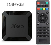 X96Q TV Box Android 10.0 Allwinner H313 Quad Core 4K 60fps 2.4G Wifi HD10 Media Player 2G16G H.265 iptv Home Theater Set Top Box