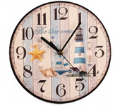 23cm Creative Retro Three-dimensional Wooden Wall Clock Quiet Time Accurate for Kitchen Study Bedroom Wall Decoration Clock