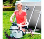 Depuradora de arena Intex para piscinas desmontables 4500L/h 190W
