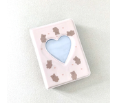 Ins Pink Black Lace Plaid Photo Album Kpop Korea Idol Star Chasing Binder Photocard Holder 3 Inch Home Collecting Book Album