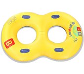 Rooxin Anillo Flotante Inflable Para Natación Para Dos Personas Niños Adultos Flotador De Agua Mattress De Air Tubo De Natación
