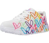 Zapatillas Niña Marca Skechers Modelo Uno Lite