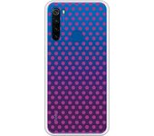 Funda compatible con Xiaomi Redmi Note 8T - Lunares violeta