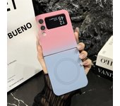 Gradient Folding Board Magnetic Phone Case For Samsung Galaxy Z Flip3 Z Flip4 Z Flip5 Z Flip6