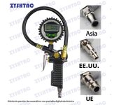 0-220/0-16BarPsi Car Tire Pressure Gauge Pressure Gun Type For Air Compressor Auto Motorcycle SUV Inflator Pump Tire Repair Tool