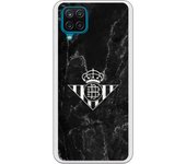 Funda original compatible con Samsung Galaxy A12 5G - Real Betis Balompié Escudo Marmol