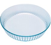 Pyrex Molde Tarta Ondulado Vidrio Borosilicato 27x27x6cm Francia